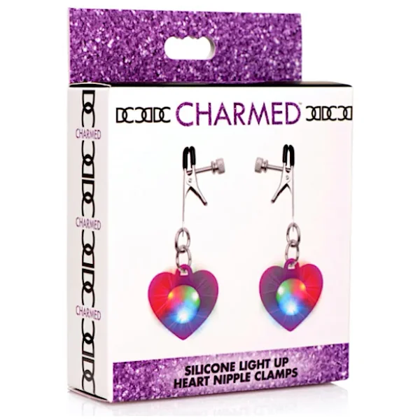 Charmed Heart “Light Up ” Nipple Clamps
