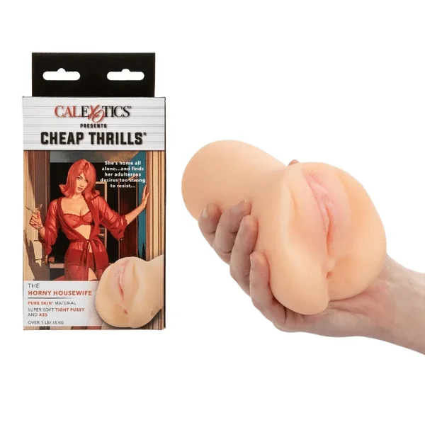 Cheap Thrills Horny Housewife Vanilla Realistic Pussy Stroker