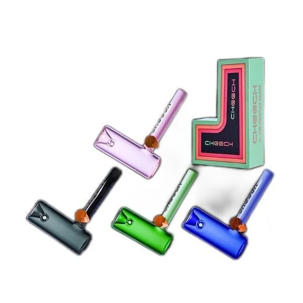 Cheech Giant Sherlock Hammer Bubbler Black