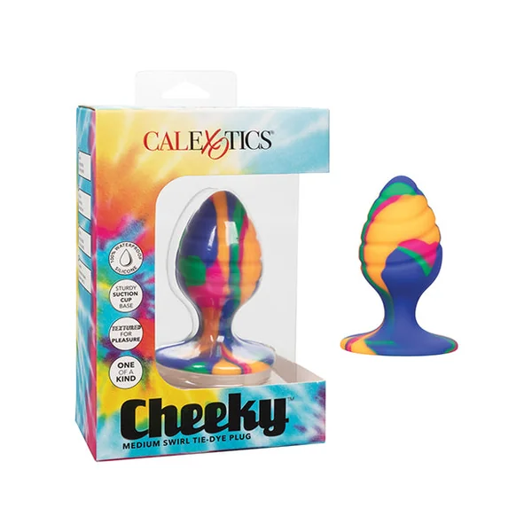 Cheeky Medium Swirl Tie Dye Plug