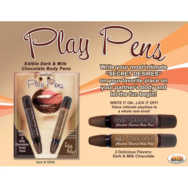 CHOCOLATE PLAY PENS 2 PACK