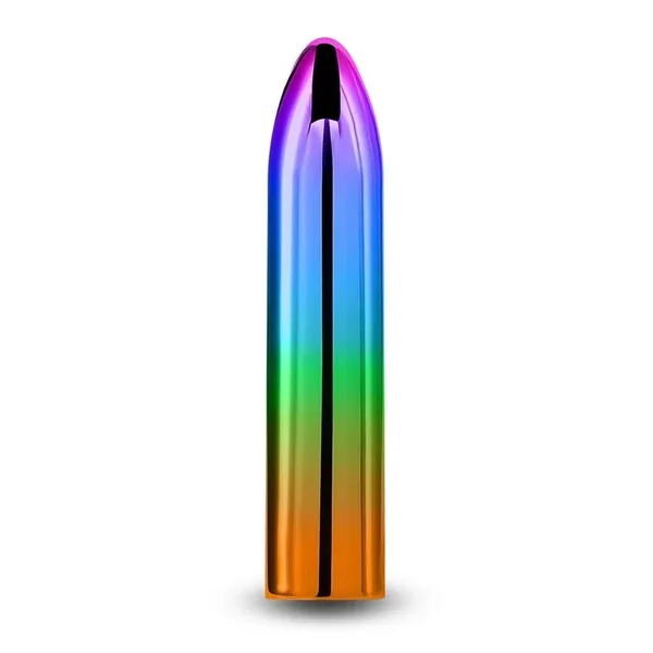 Chroma Rainbow Rechargeable Vibrator – Medium – Multicolor