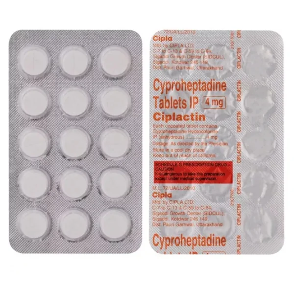 CIPLA CIPLACTIN TABLET 4mg (15 Tablets)