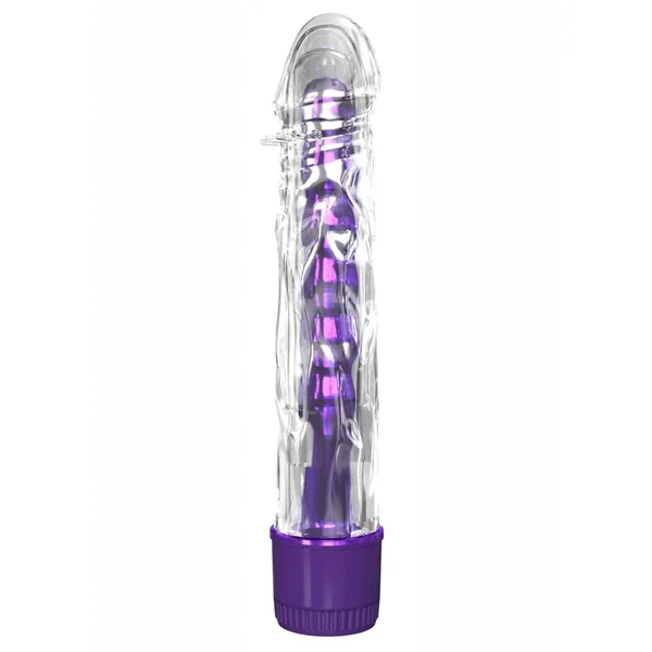 Classix Mr Twister Vibe With Sleeve Set Waterproof Purple 6.5 Inches