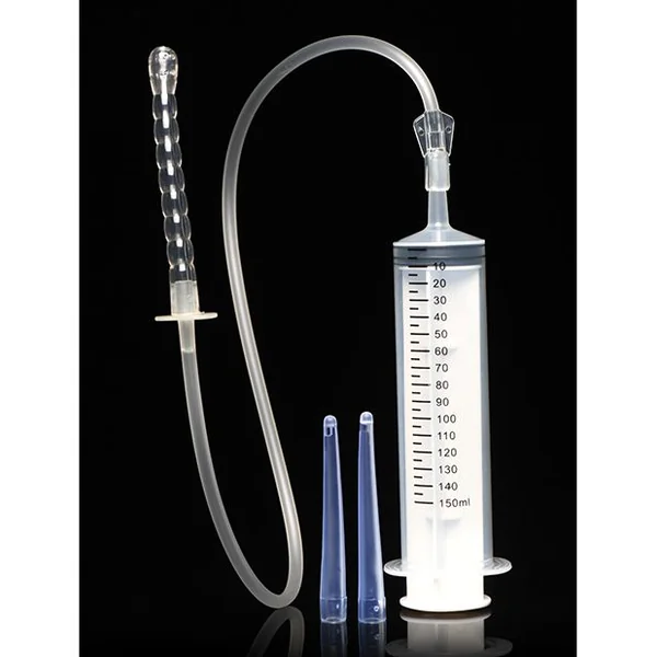 CleanStream Enema Syringe With Attachments