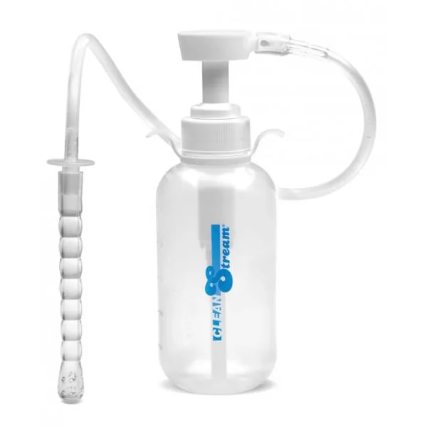 CleanStream Pump Action Enema Bottle With Nozzle