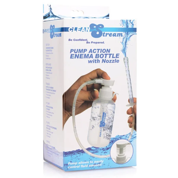 Cleanstream Pump Action Enema Bottle W-nozzle