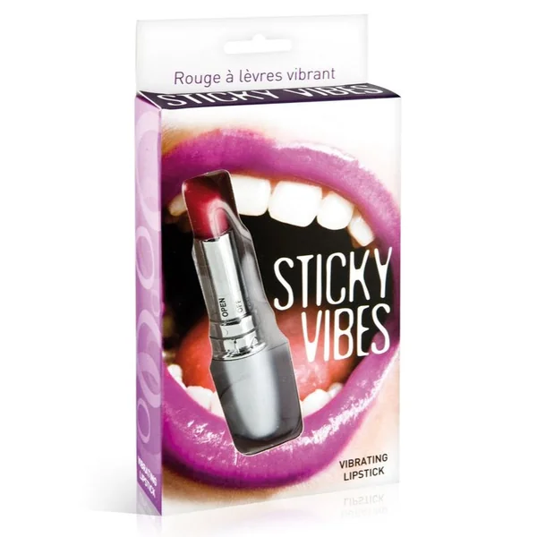 Clitoral vibrator - Sticky Vibes | Rouge à Lips Vibrant & Discret