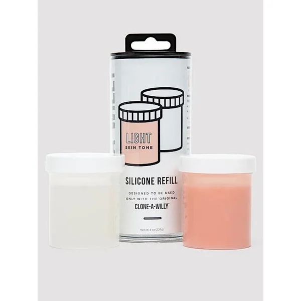 Clone-A-Willy “Refill” -Light Skin Tone
