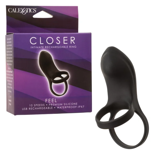Closer - Feel Intimate Rechargeable Silicone Ring