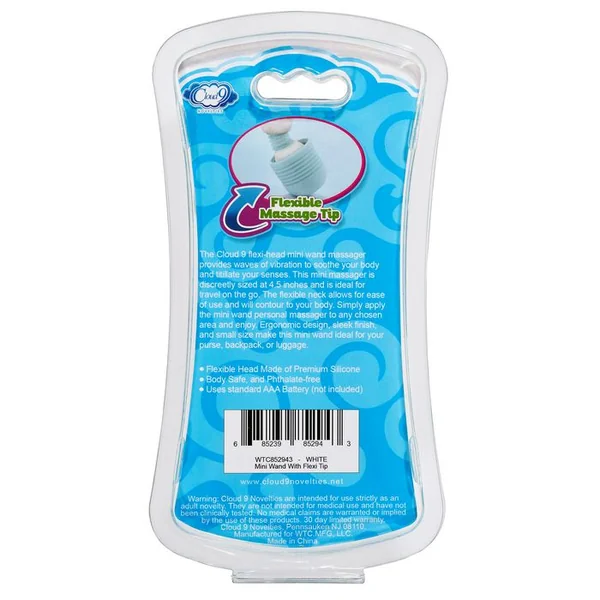 CLOUD 9 MINI WAND MASSAGER WHITE