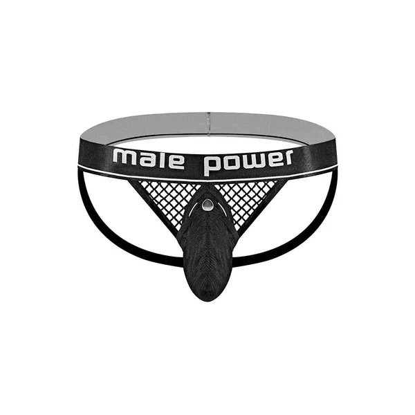 Cock Pit Net Cock Ring Jock - S- M - Black