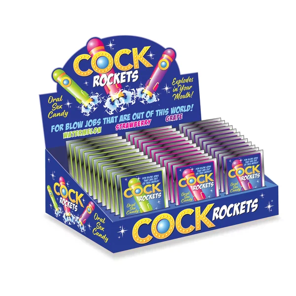 Cock Rockets Display of 36