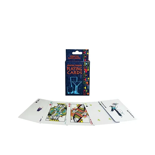 COCKTAIL THEMED PLAYING CARD