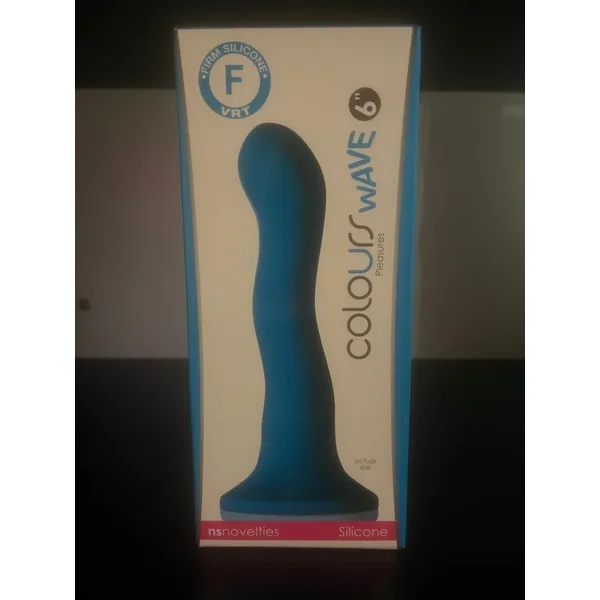 Colours Wave 6 Inch Silicone Dildo