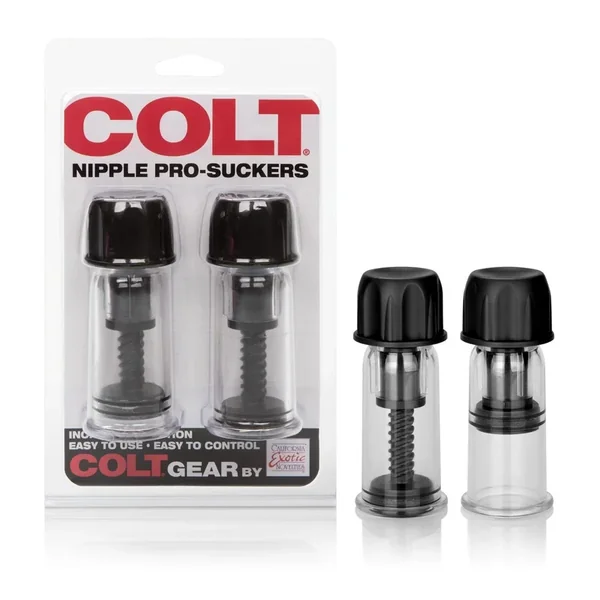 COLT – Vacuum Nipple Pro-Suckers | Black