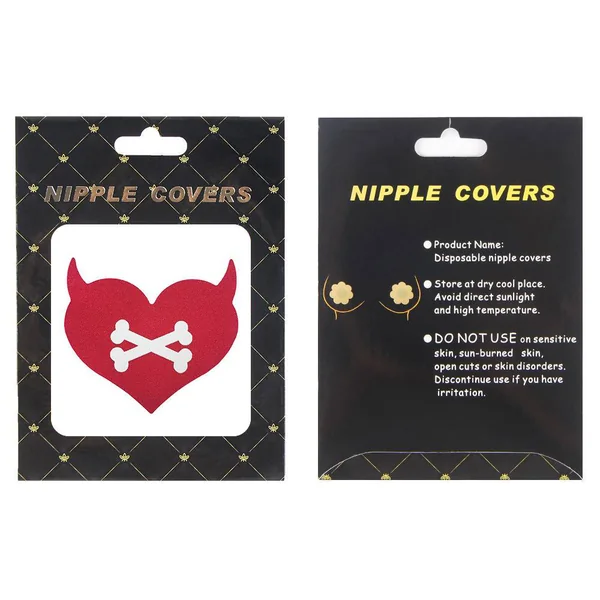 ComeOn Dear – Nipple Cover – Devil Heart