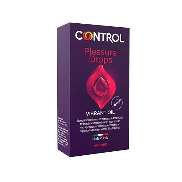 Control Pleasure Drops Vibrator Oil
