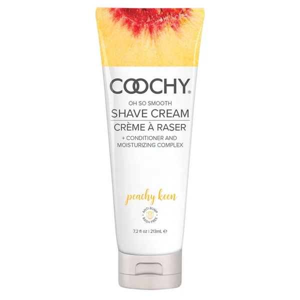 Coochy Oh So Smooth Shave Cream - Peachy Keen 7.2oz