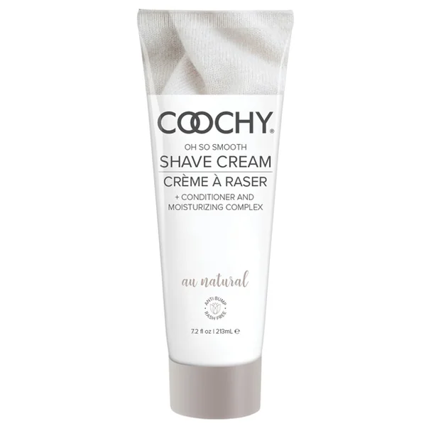 COOCHY SHAVE CREAM AU NATURAL 7.2 OZ