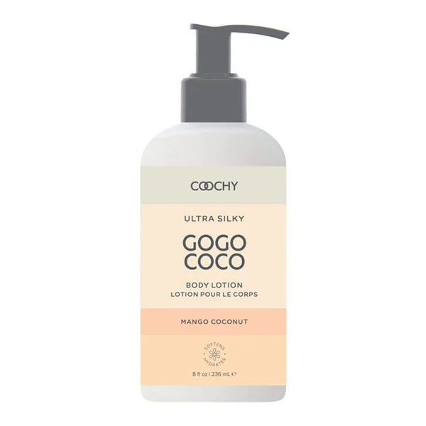 Coochy Ultra Silky Body Lotion - Mango Coconut - 8 Oz