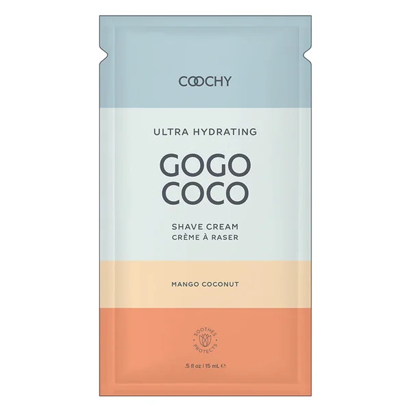 Coochy Ultra Ultra Hydrating Shave Cream - Mango Coconut - .35oz (24 Pack)