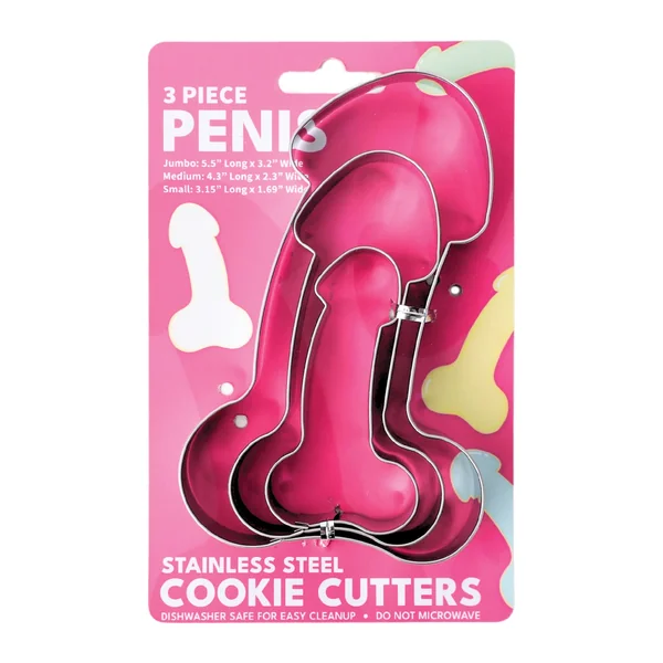 Cookie Cutter Sets - 3 pc Penis