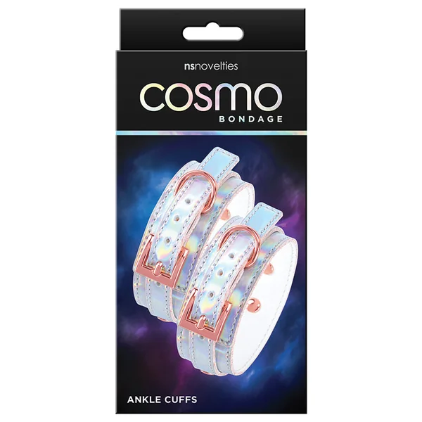 Cosmo Bondage Ankle Cuffs - Rainbow
