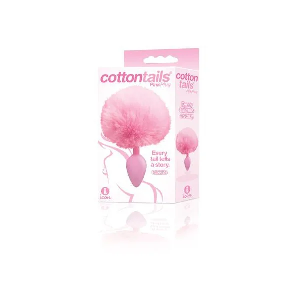 Cotton Tails Anal Plug by Icon