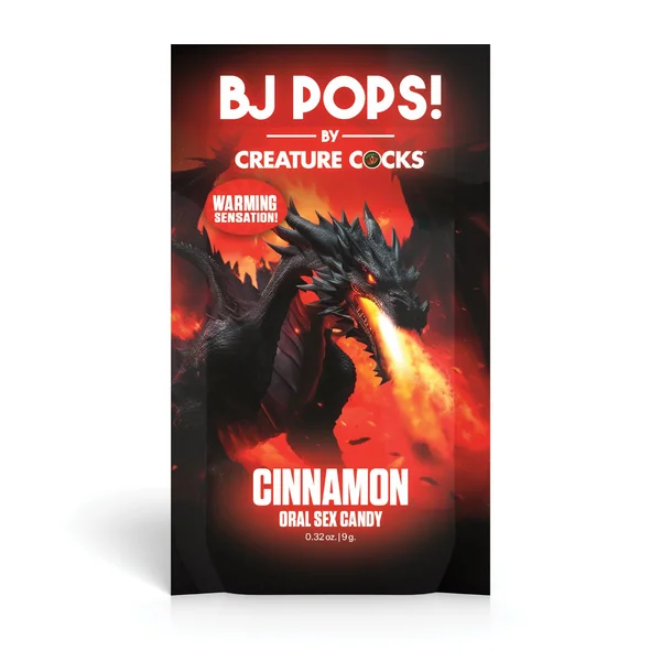 Creature Cocks CC Bj Pops! - Warming Cinnamon