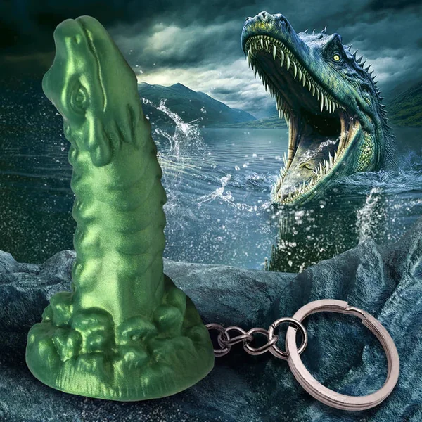Creature Cocks Cockness Monster Keychain by XR