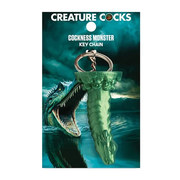 Creature Cocks Cockness Monster Silicone Key Chain – Multi Color