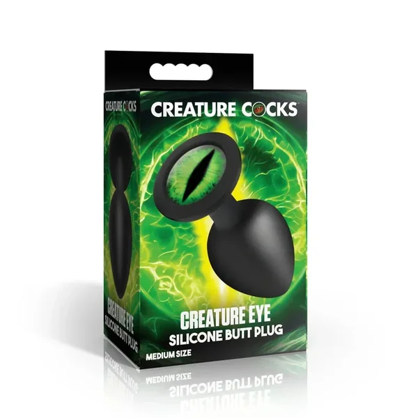 Creature Cocks Creature Eye Silicone Butt Plug Medium