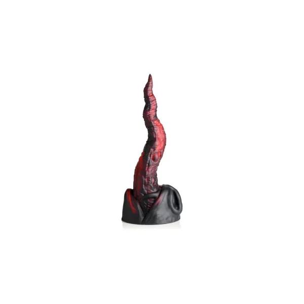 Creature Cocks Dragon Tongue Silicone Dildo, 7.9 Inch Insertable, 2.4 Inch Max Width