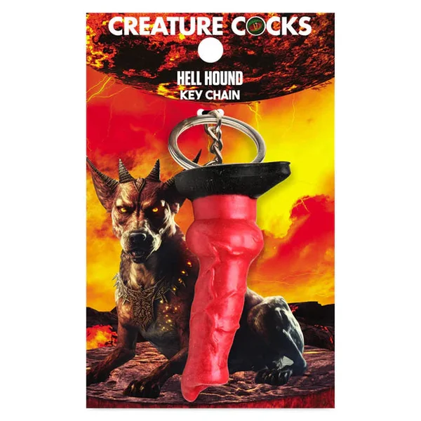 Creature Cocks Hell Hound Keychain by XR