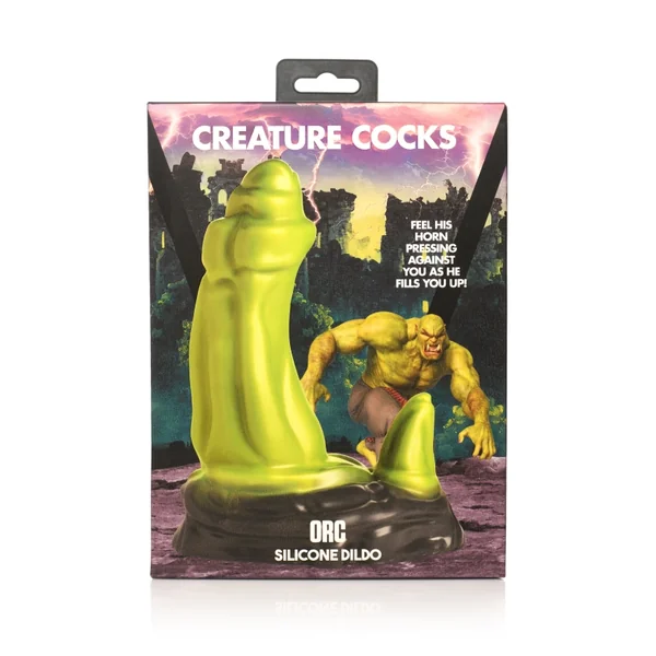 CREATURE COCKS ORC SILICONE DILDO
