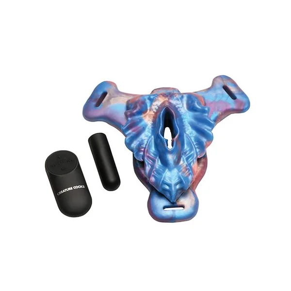 Creature Cocks Siren Snatch Silicone Strap-On