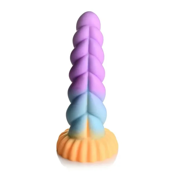 Creature Mystique Silicone Unicorn Dildo – Multicolored