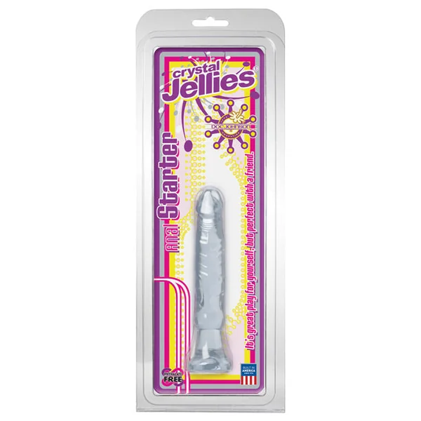 Crystal Jellies 5.5" Anal Starter - Clear