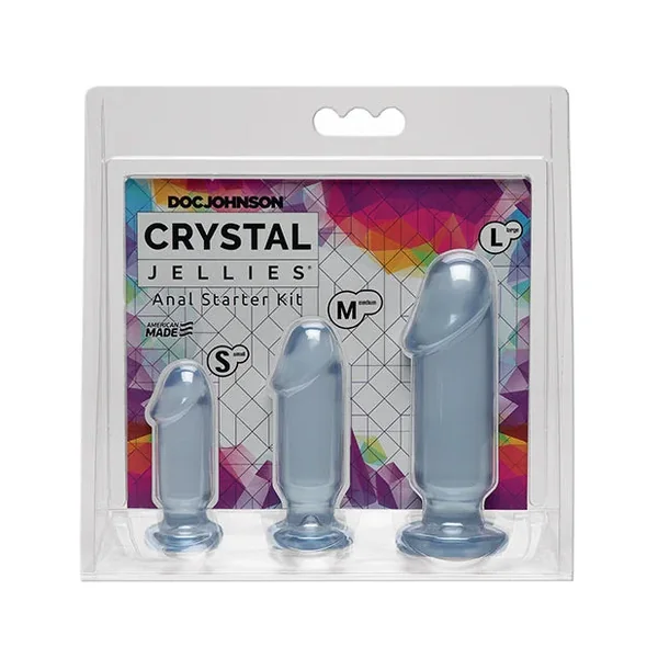 Crystal Jellies Anal Starter Kit – Clear