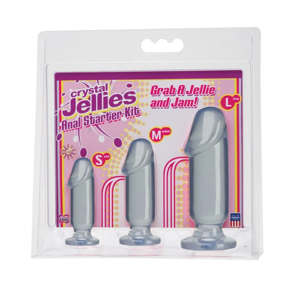 Crystal Jellies Anal Starter Kit - Clear