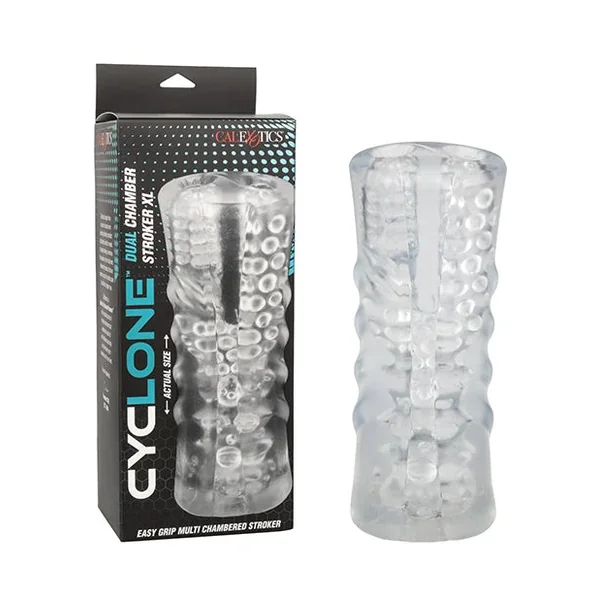 Cyclone Dual Chamber Stroker XL – Clear