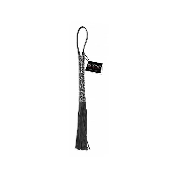 (D) FETISH FANTASY DESIGNER FLOGGER – BLACK