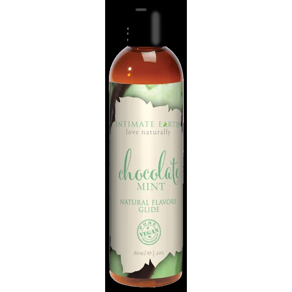 (D) INTIMATE EARTH CHOCOLATE M GLIDE 2 OZ