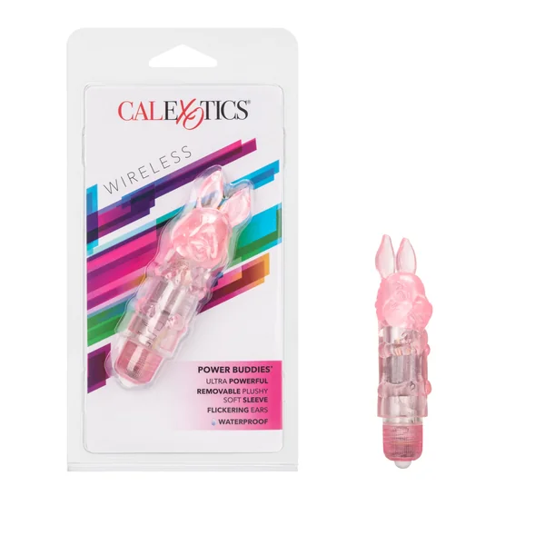 (D) POWER BUDDIES PINK RABBIT