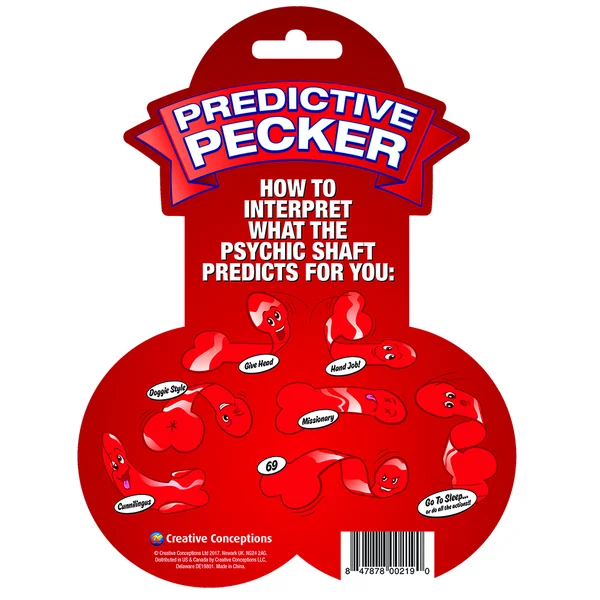 (D) PREDICTIVE PECKER HANGING