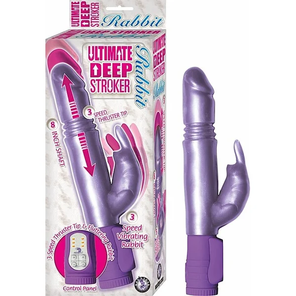 (D) ULTIMATE DEEP STROKER RABB PURPLE