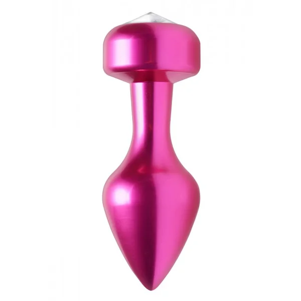 (D) VOGUE SOLITAIRE GEM PINK A PLUG ALUMINUM