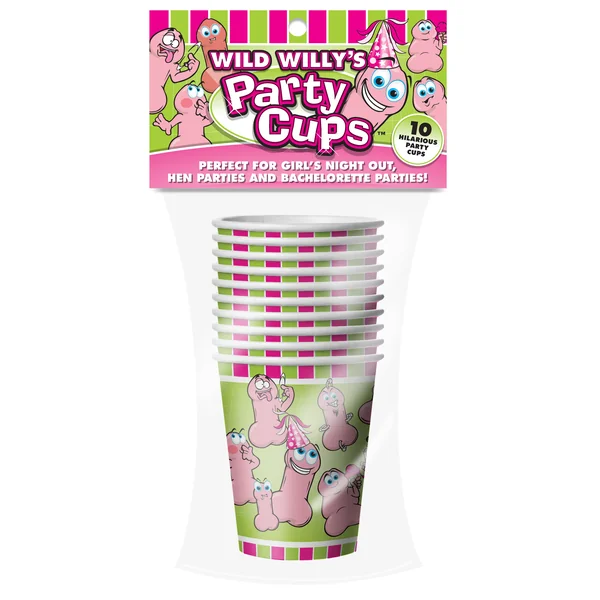 (D) WILD WILLYS PARTY CUPS