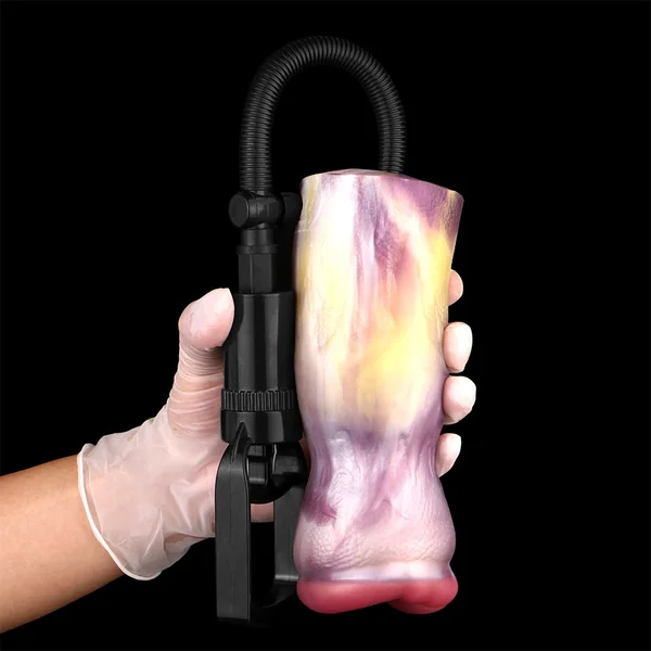 Deep Vacuumn Pocket Pussy Penis Pump - ELDRITCH LIPS Oral Sex Men Masturbation